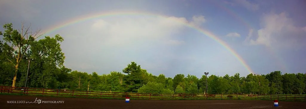 gymkhana show in our outdoor arena 