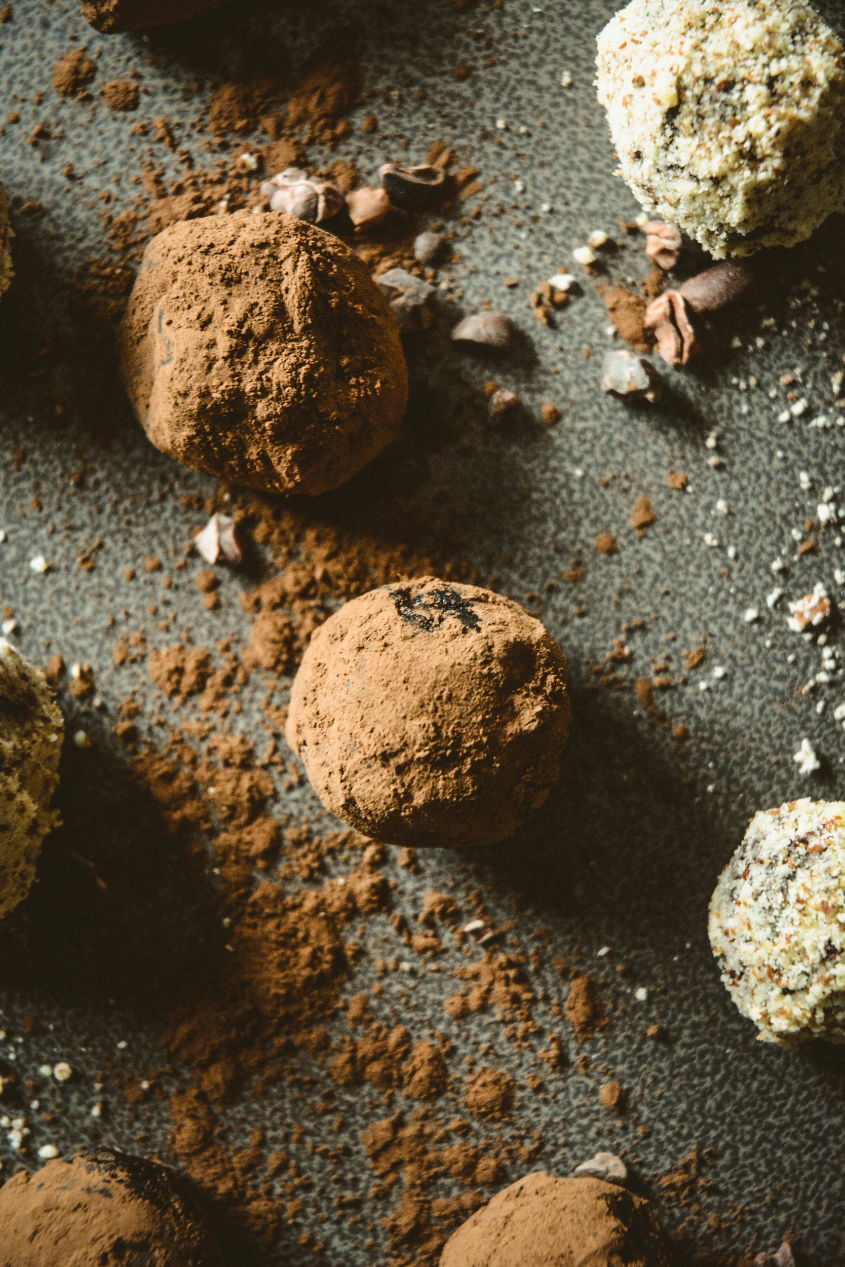  paleo almond crusted chocolate truffles 