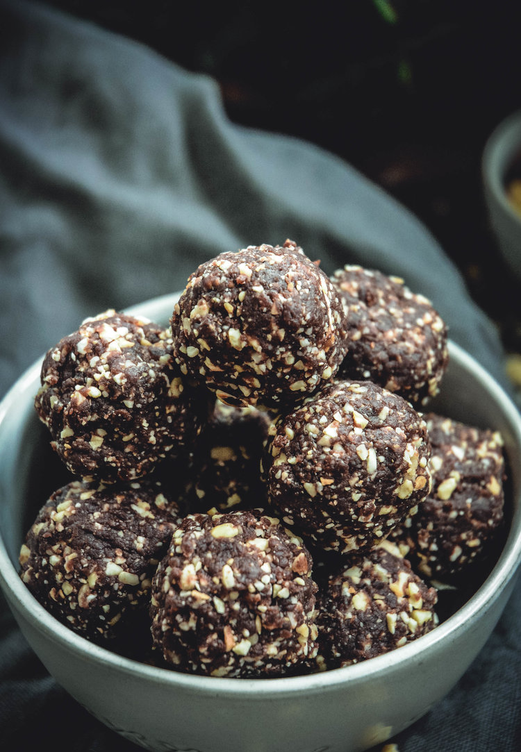 chocolate hazelnut balls