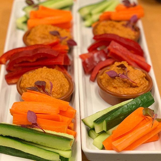 Veggies with roasted red pepper dip.⁣
.⁣
.⁣
.⁣
.⁣
.⁣
.⁣
.⁣
.⁣
#melt_catering #privateeventcatering #localingredients #eatlocalzurich #everythinghomemade #meltcateringzurich #cateringzurich #corporatelunchcatering #zurichcatering#weddingcateringzurich