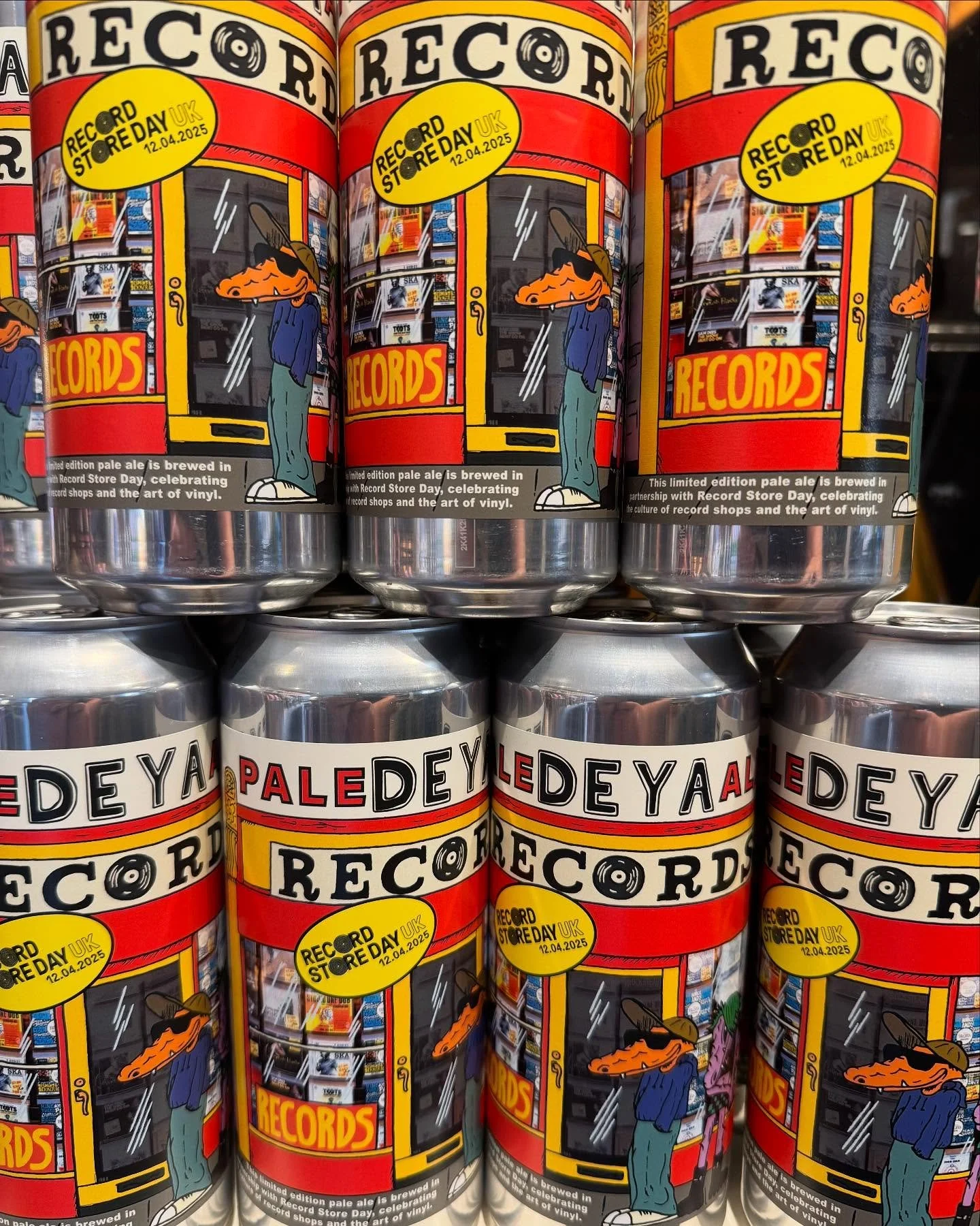 HAPPY RECORD STORE DAY 12.04.2025 A collaboration with DEYA Brewery &amp; Record Store Day to celebrate the culture of record shops and the art of vinyl!  @deyabrewery @recordstoreday #beer #broadway #deya #broadwaydeli #paleale #recordshop #recordcu