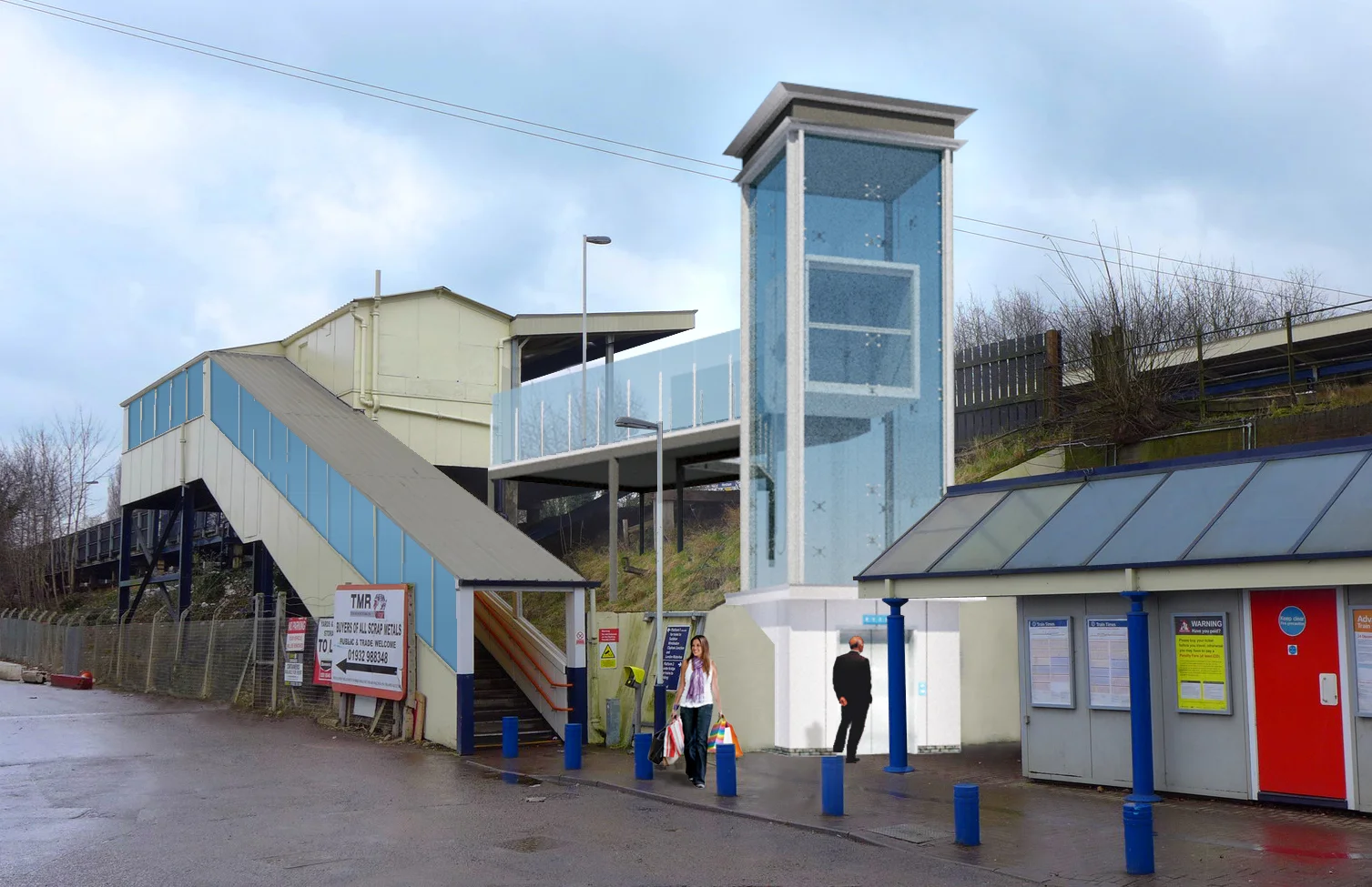 Hersham Station