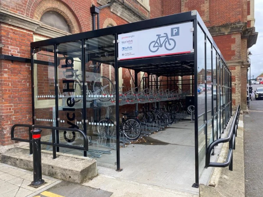 Bury St. Edmunds Station (Cycle Hub), Suffolk