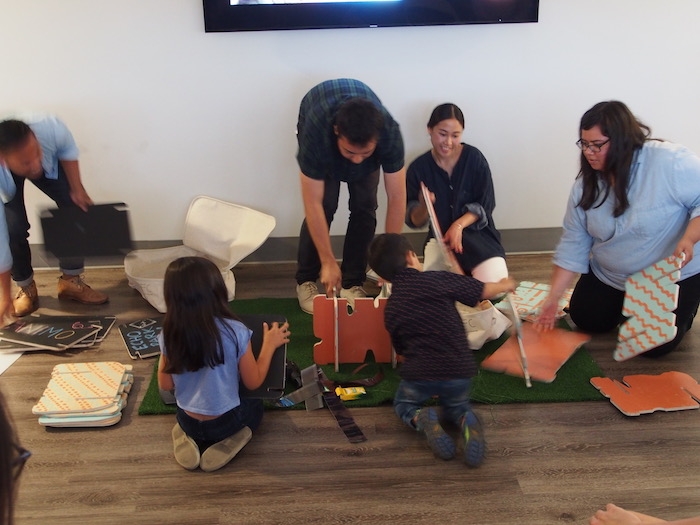 UCLA students present Ánimo, a kit of parts to accompany the Echo Park Film Center's Filmmobile.
