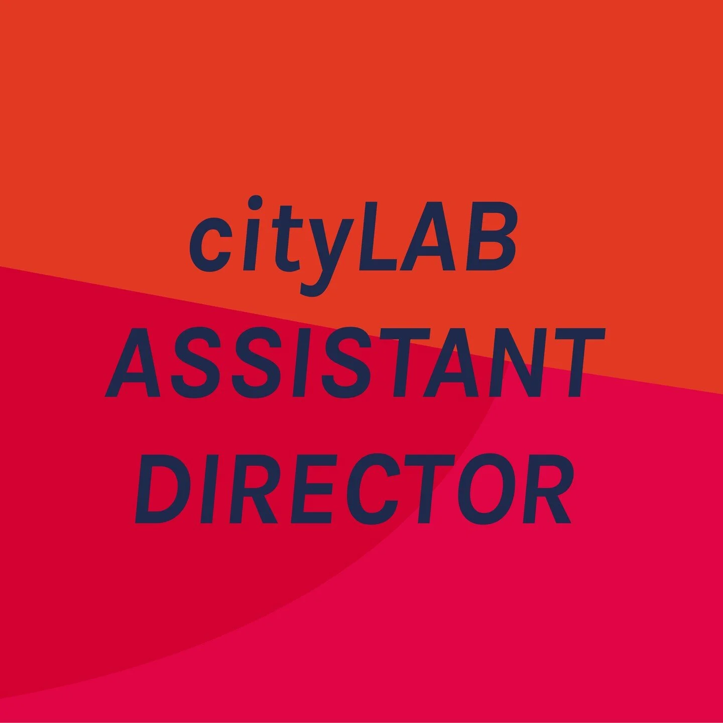 cityLAB is growing! We seek an individual trained in urban planning and/or architecture with demonstrated research experience able to take direction on team projects related to spatial justice. Our new Assistant Director will be responsible for proje