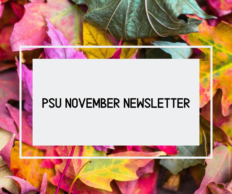 PSU Newsletter: November 