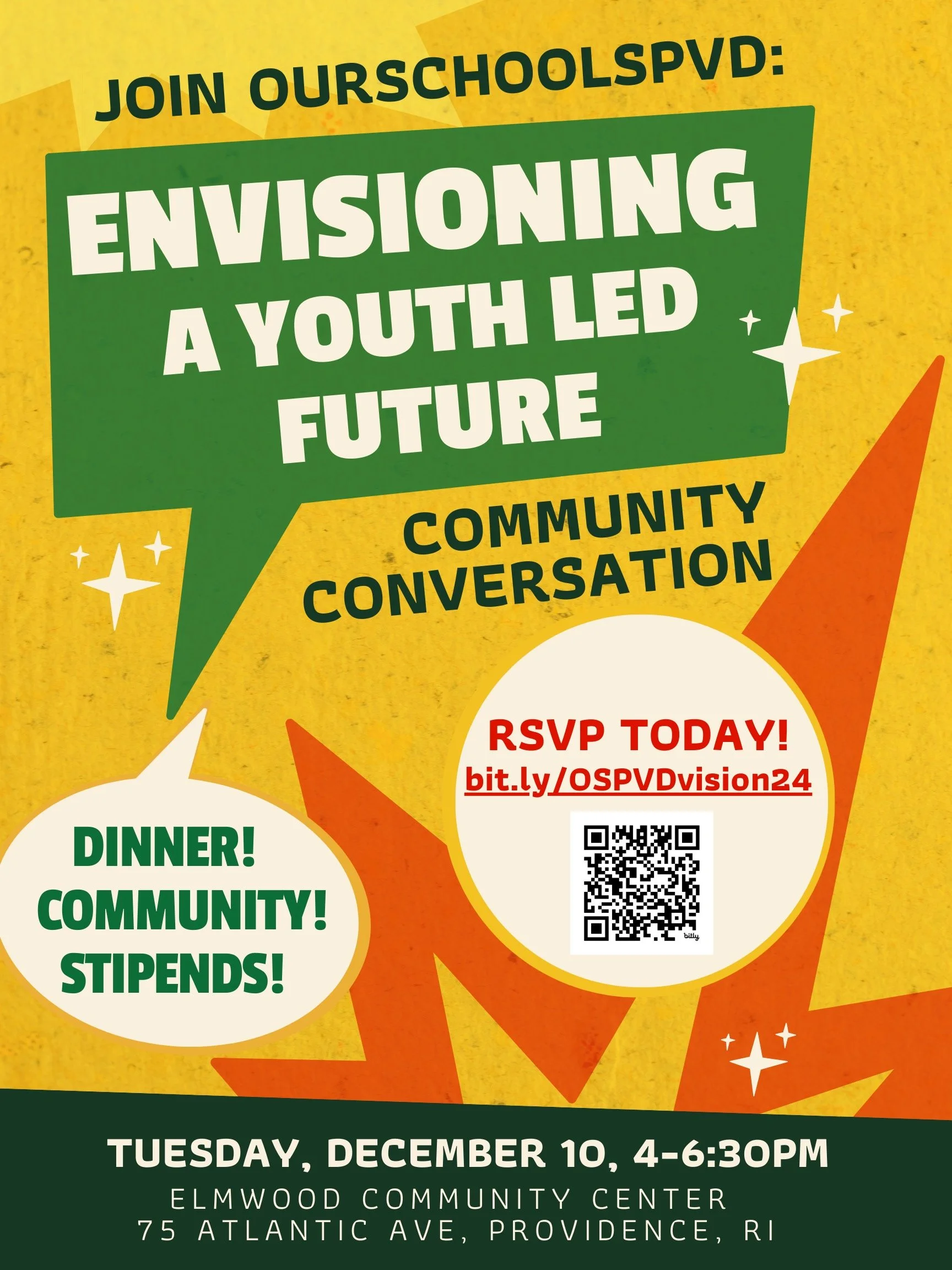 OSPVD Envisioning a Youth-Led Future: OurSchoolsPVD Community Conversation