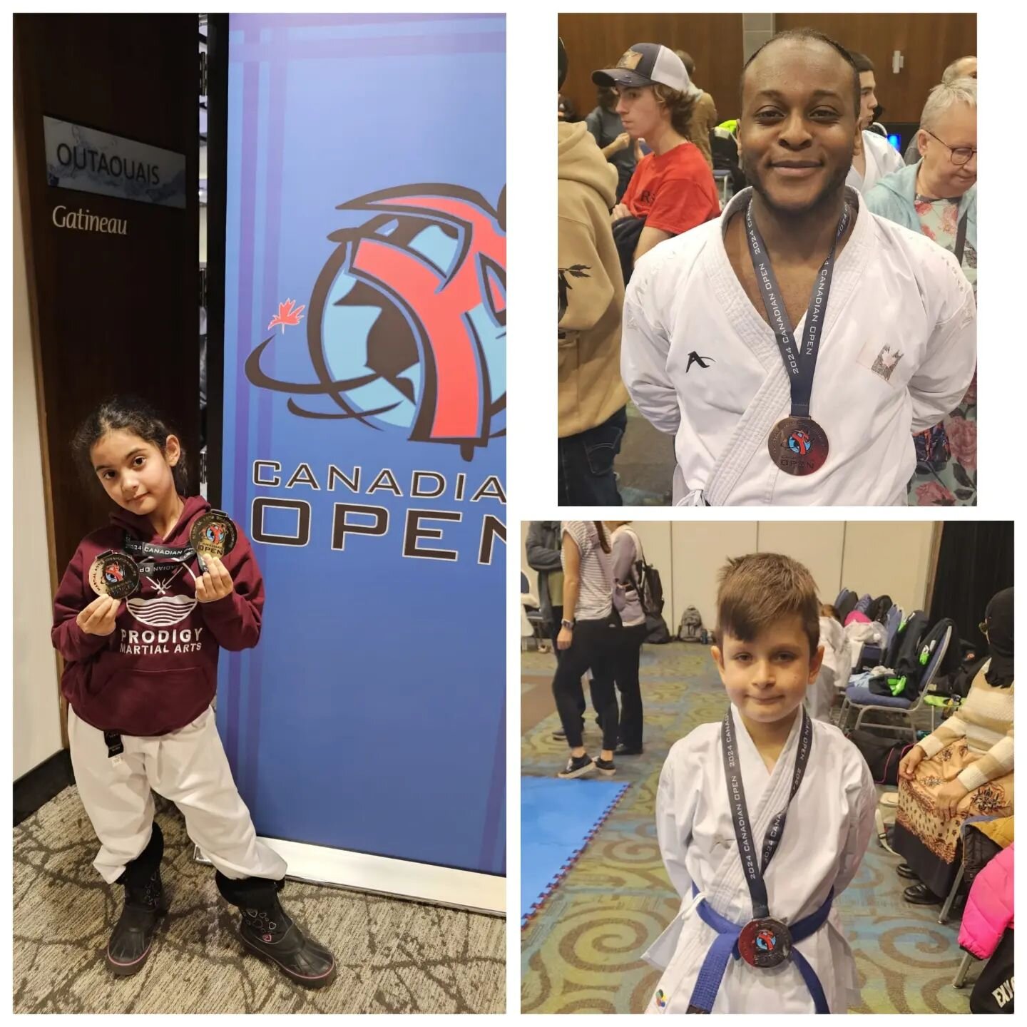FANTASTIC WEEKEND FOR TEAM PRODIGY
.
Saturday - Team Prodigy competed at CANADIAN OPEN run by the amazing promoters @bernardokarate and @douvrismartialarts our team walked away with:
.
🥇x 2
🥈x 1
🥉x 1
.
Sunday - Kumite Training with Olympic Athlete