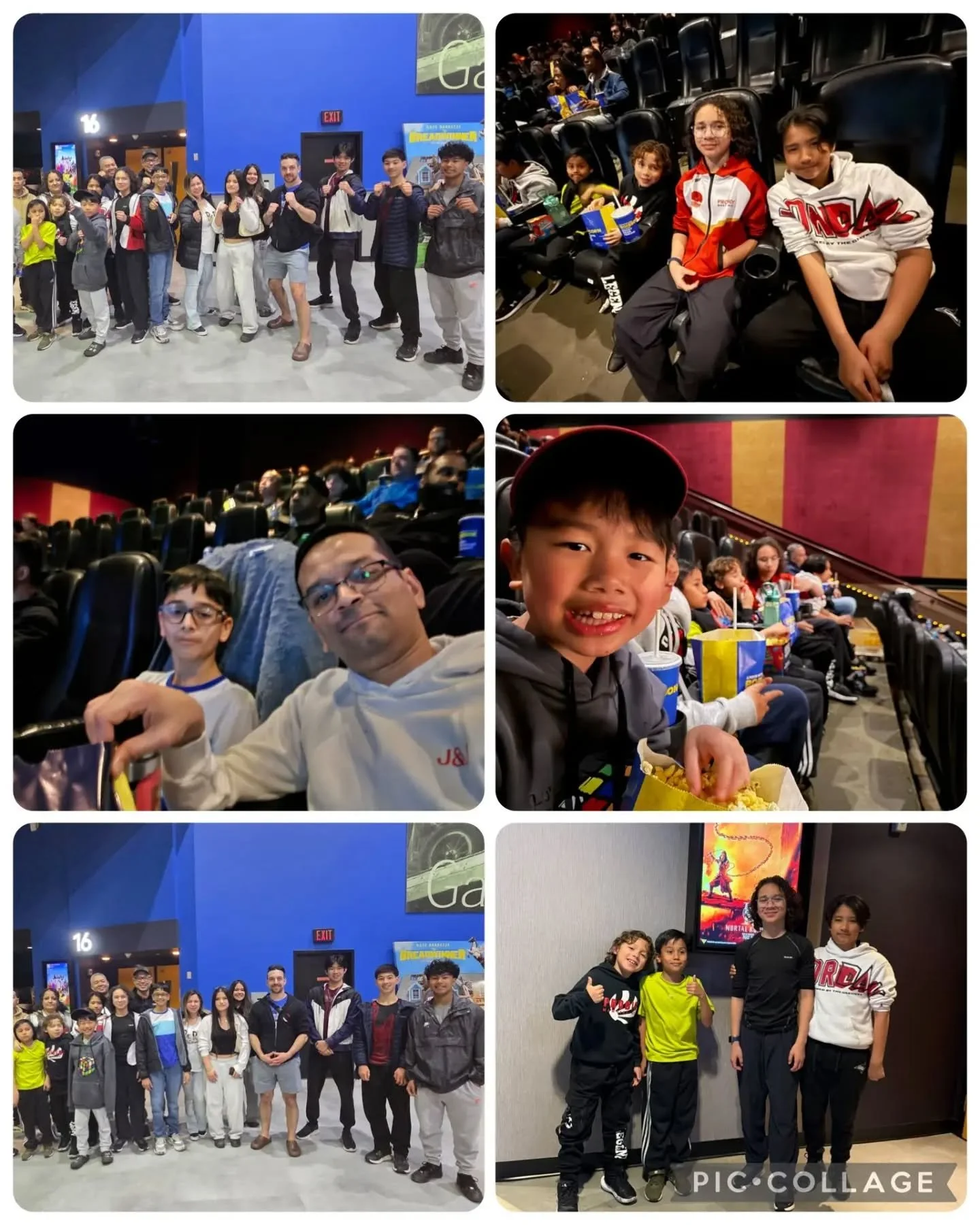 🍿🎦 MORTAL KOMBAT DOJO TRIP 🎦🍿
.
Thank you to all the members who came and brought guests to our Movie Trip Fundraiser for our Athletes. Amazing time with amazing people. Appreciate all the support!!!
.
.
#thankyou #mississauga #mortalkombat #kara