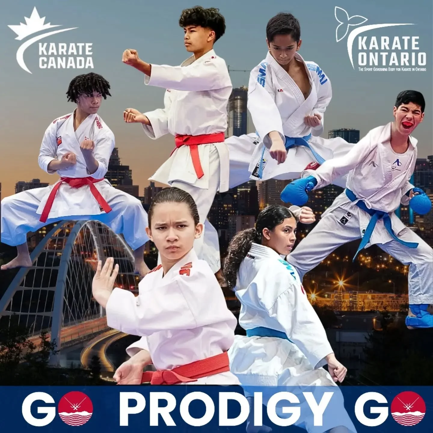 TEAM PRODIGY @ Karate Canada Jr Nationals
.
Day One Begins for our team competing in Edmonton, Alberta. Let's get it!!
.
.
#karate