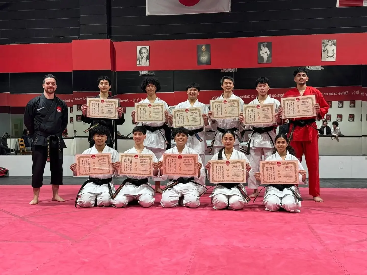 🥋 BLACK BELT CEREMONY 🥋 Photo Drop
.
A couple weeks ago we had our black belt ceremony for these amazing students!!!
.
Ayaan Rizvi
Camilo Diaz
Dean Concepcion
Isabel Silva
Larissa Ongpin
Malachi Velasquez
Mathieu Chue
Qaim Rizvi
Quinton Damian
Thie