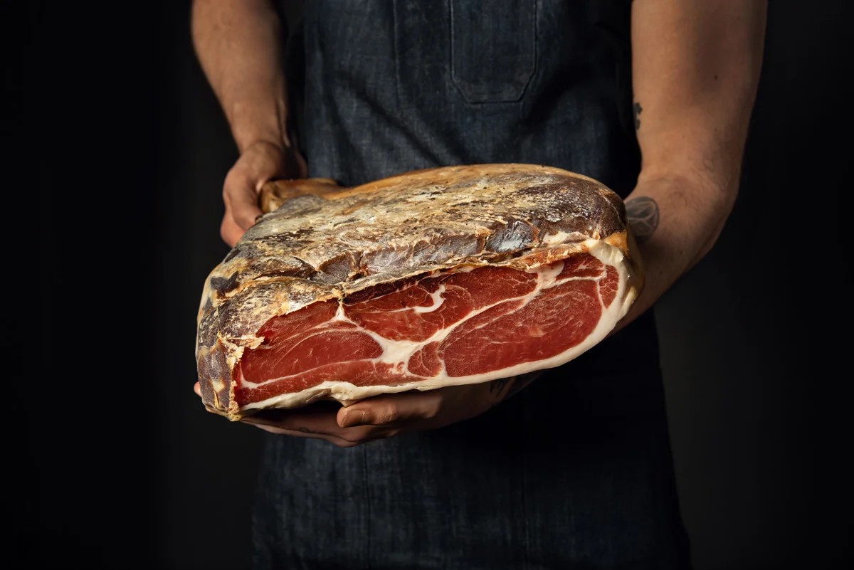 Prosciutto di Norcia von Alessandro Salvatori aus Umbrien