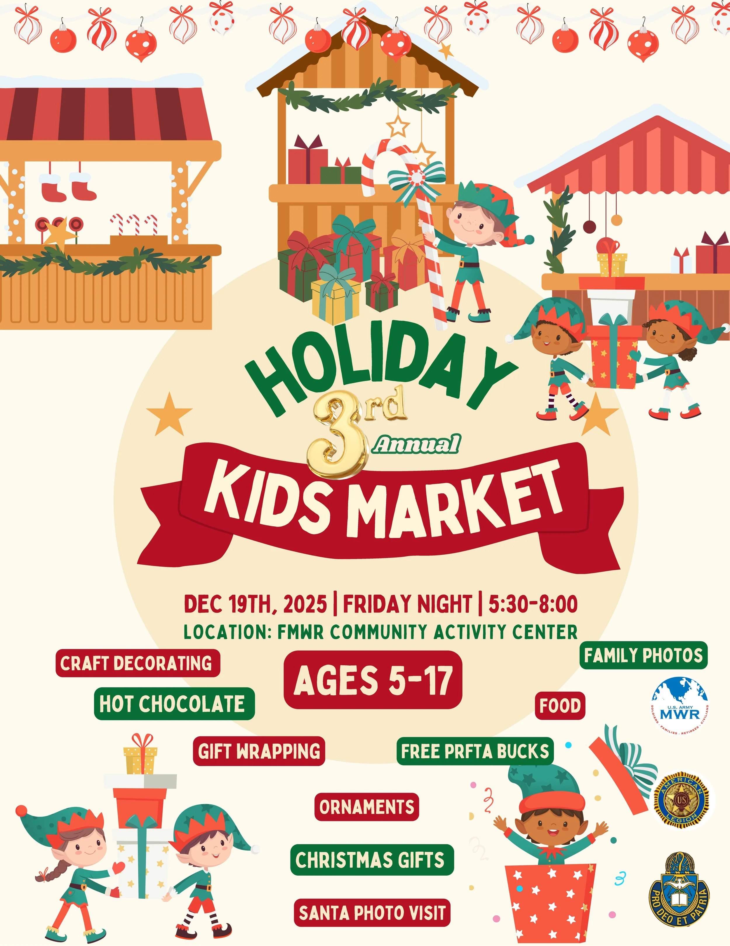 3rd Annual Holiday Kids Market