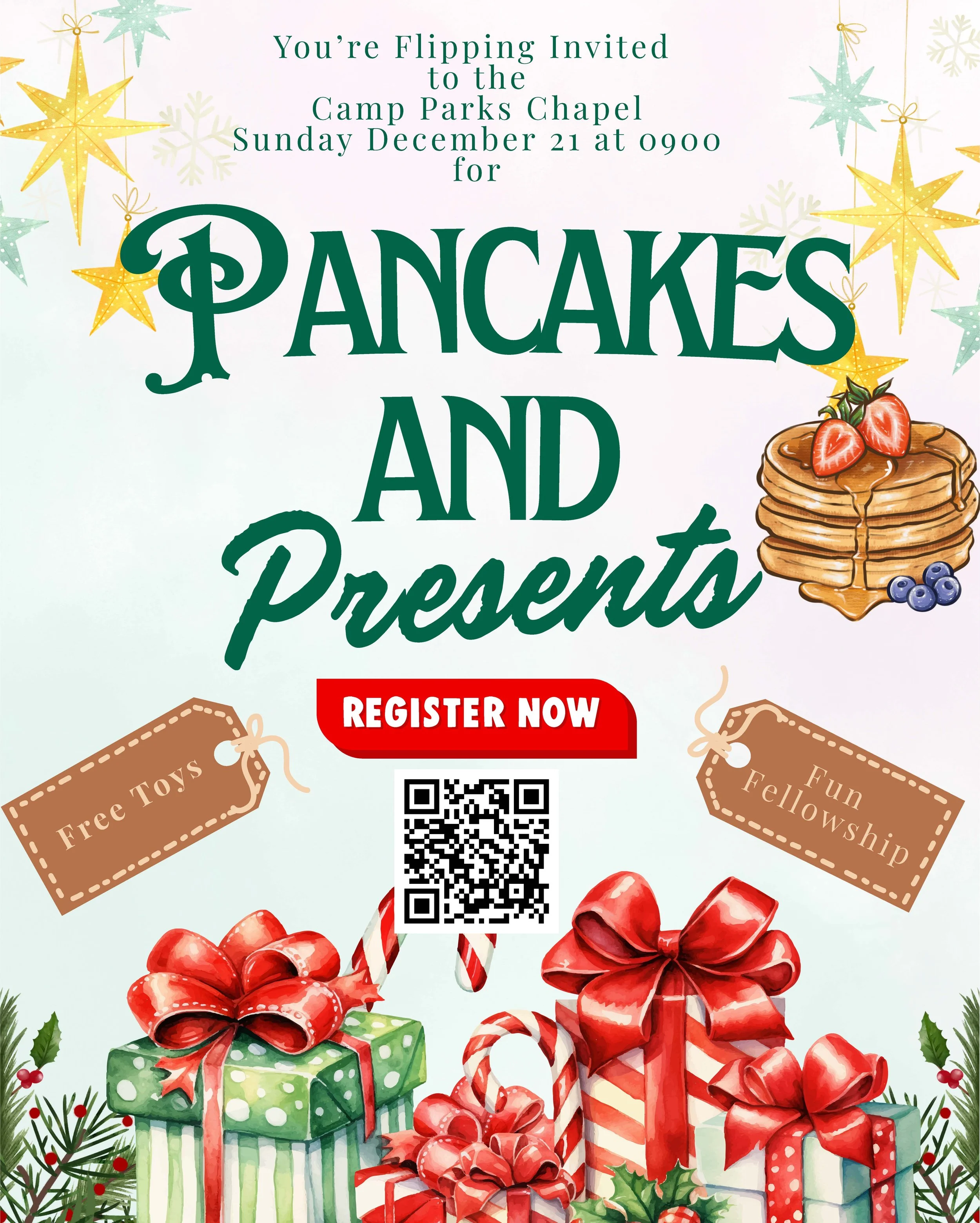 Pancakes and Presents