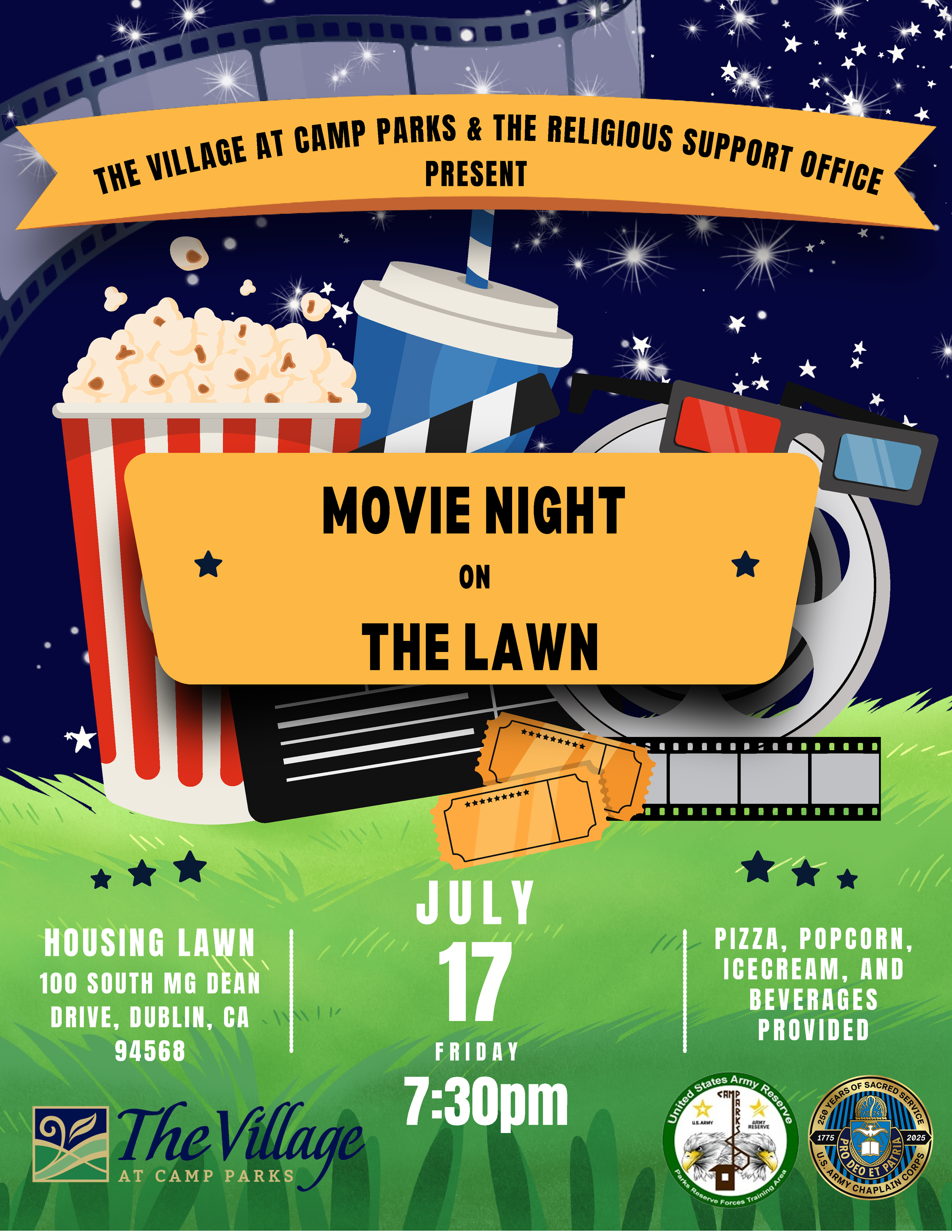 Movie Night on the Lawn