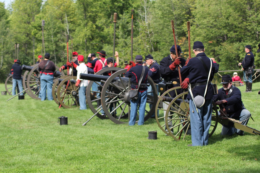 August 11th & 12th a hundred authentic living historians will engage in mock battle scenarios with cannons, cavalry horses and realistic illustrations of life during the Civil War.