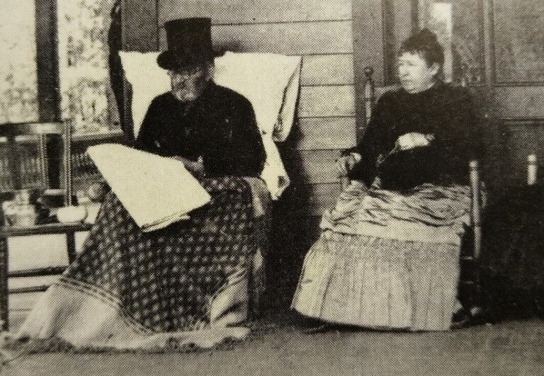 Ulysses and Julia at Grant Cottage 1885.jpg