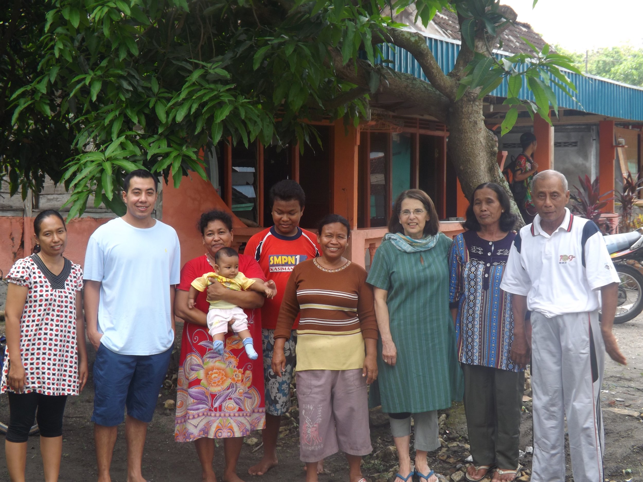 Board Member &amp; Grant Cottage Tour Guide Diana O'Brien in Indonesia