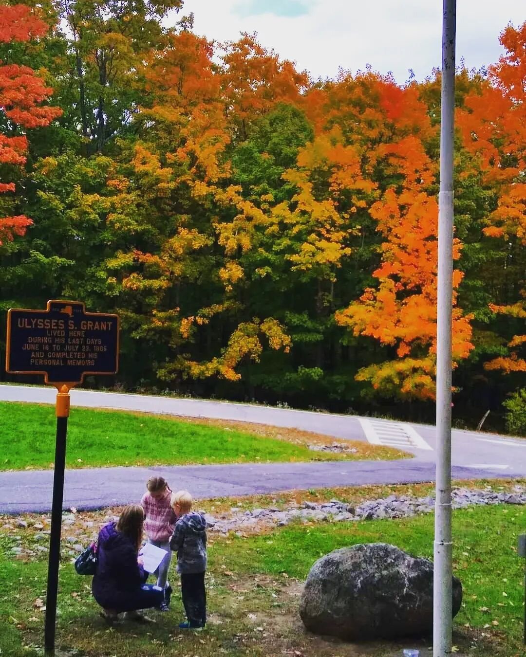 Enjoy peak #colors the last week the site is open (Thurs-Sun 9:30AM-4:00PM with Guided Cottage Tours available every 30 minutes and a free Audio Tour of the grounds). Only a few more days left in the season before the Historic Site closes on October 