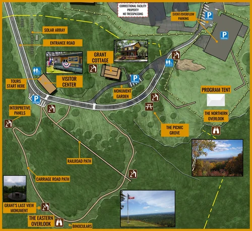 Grant Ranch Map Grant Cottage Hours and Admission Cost — U.S. Grant Cottage National ...