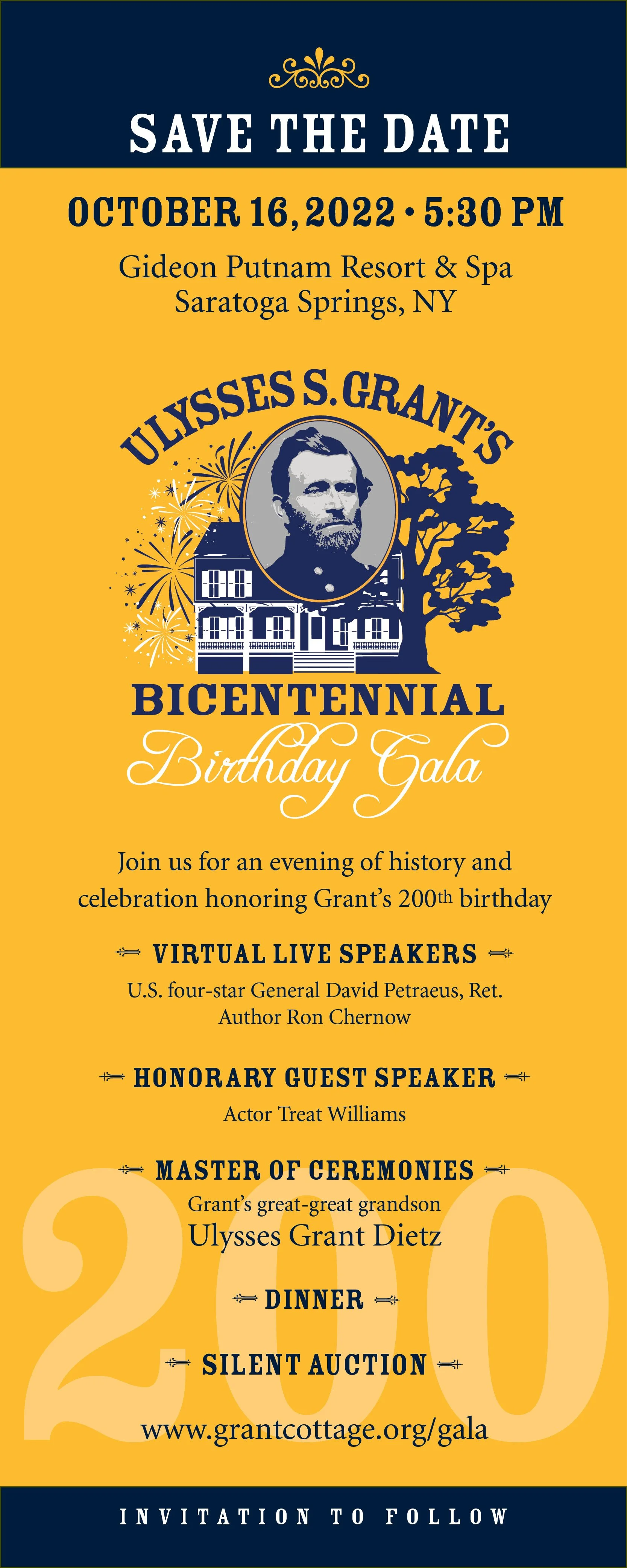 Ulysses S. Grant's Bicentennial Birthday Gala