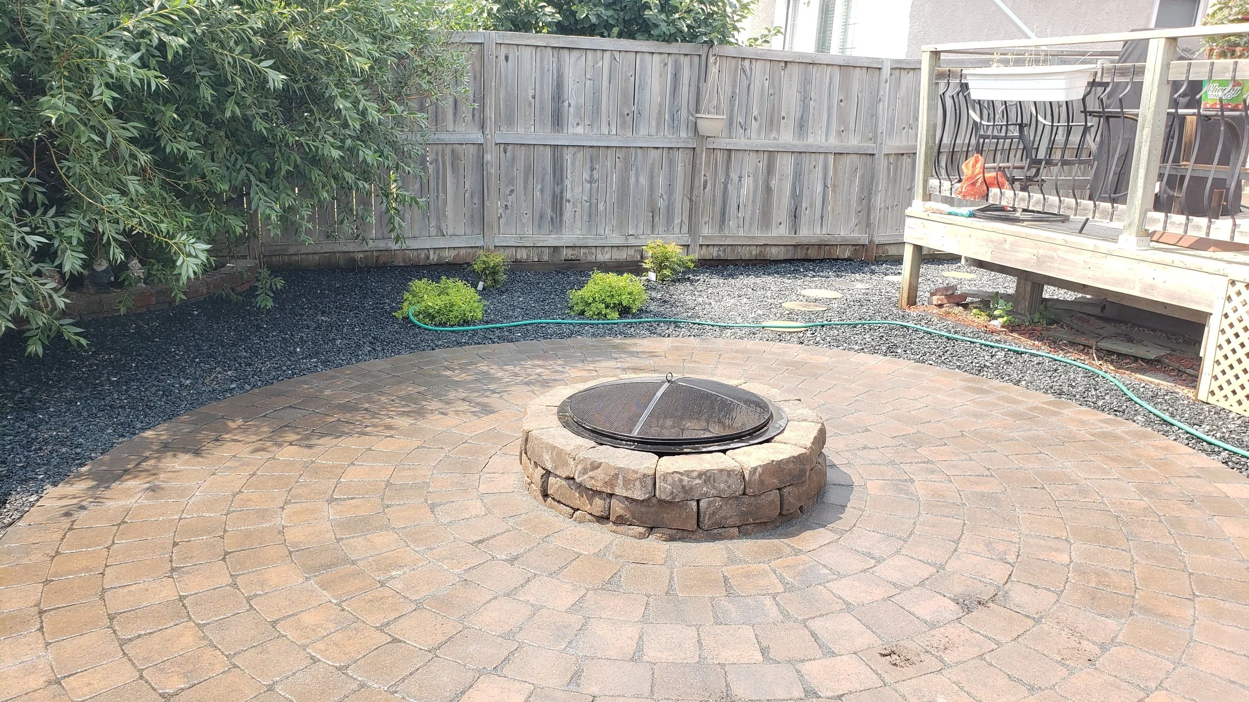 Belgard Roman Firepit circle