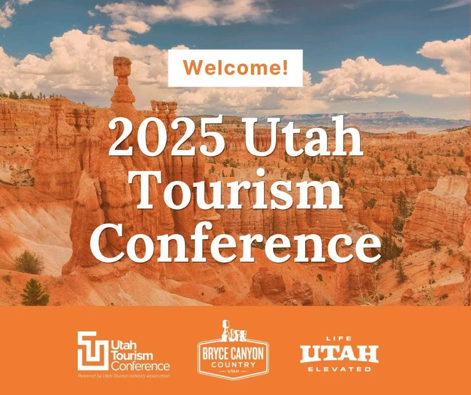 Welcome to the 2025 Utah Tourism Conference! We're excited to welcome you to beautiful @brycecanyoncountry for a week of learning, inspiration, and connection.

Join us this evening for a free social gathering at the historic Bryce Canyon Lodge insid