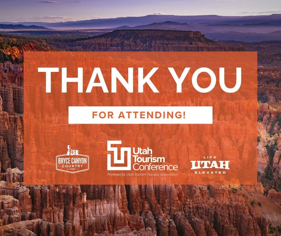 That&rsquo;s a wrap on the 2025 Utah Tourism Conference! 🎉 A huge thank you to our incredible sponsors, speakers, and attendees for making this week in beautiful @brycecanyoncountry such a success. Your energy, ideas, and dedication continue to push