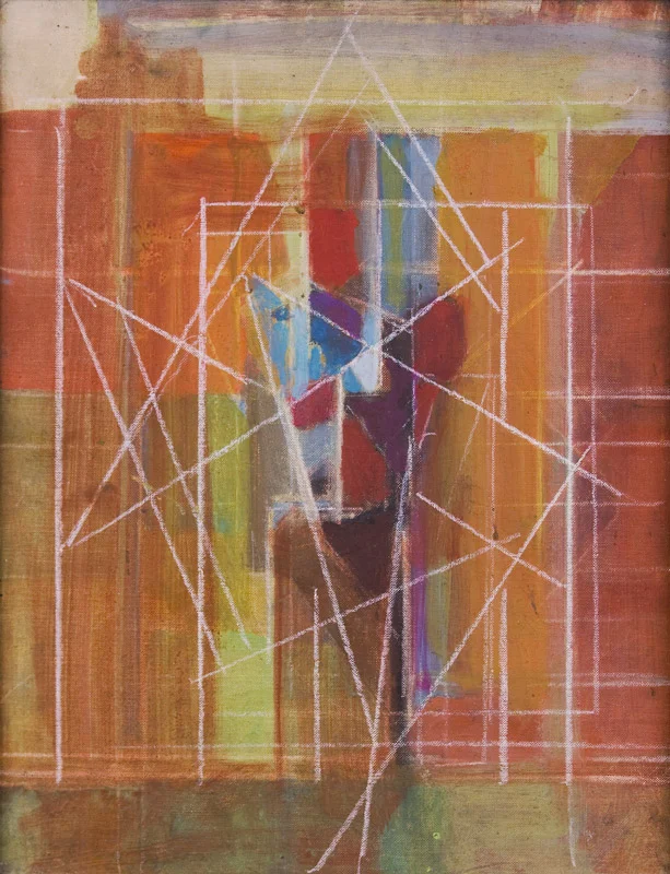 Thomas Berding, Lost in Conversion, 2016, oil, acrylic and flashe on canvas, 69” x 62”.jpg