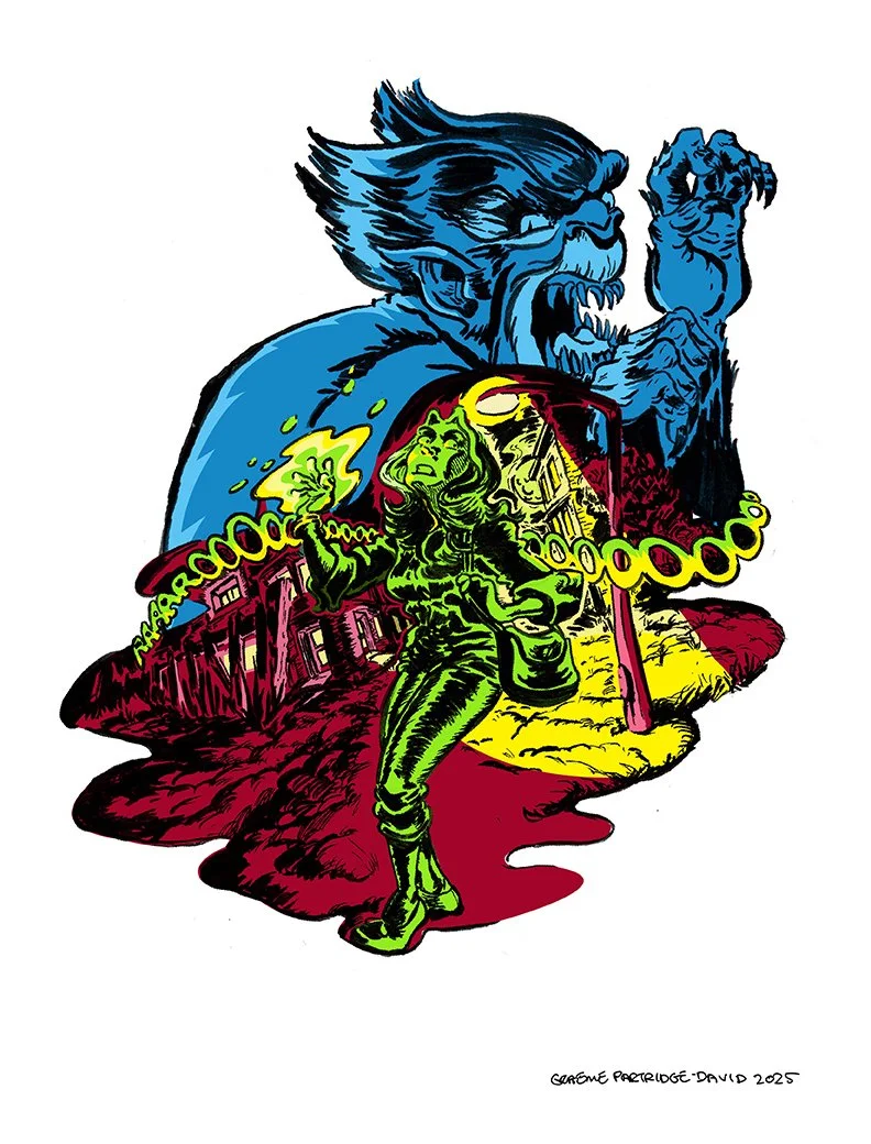 Arooo! Wolfman on the loooooose!