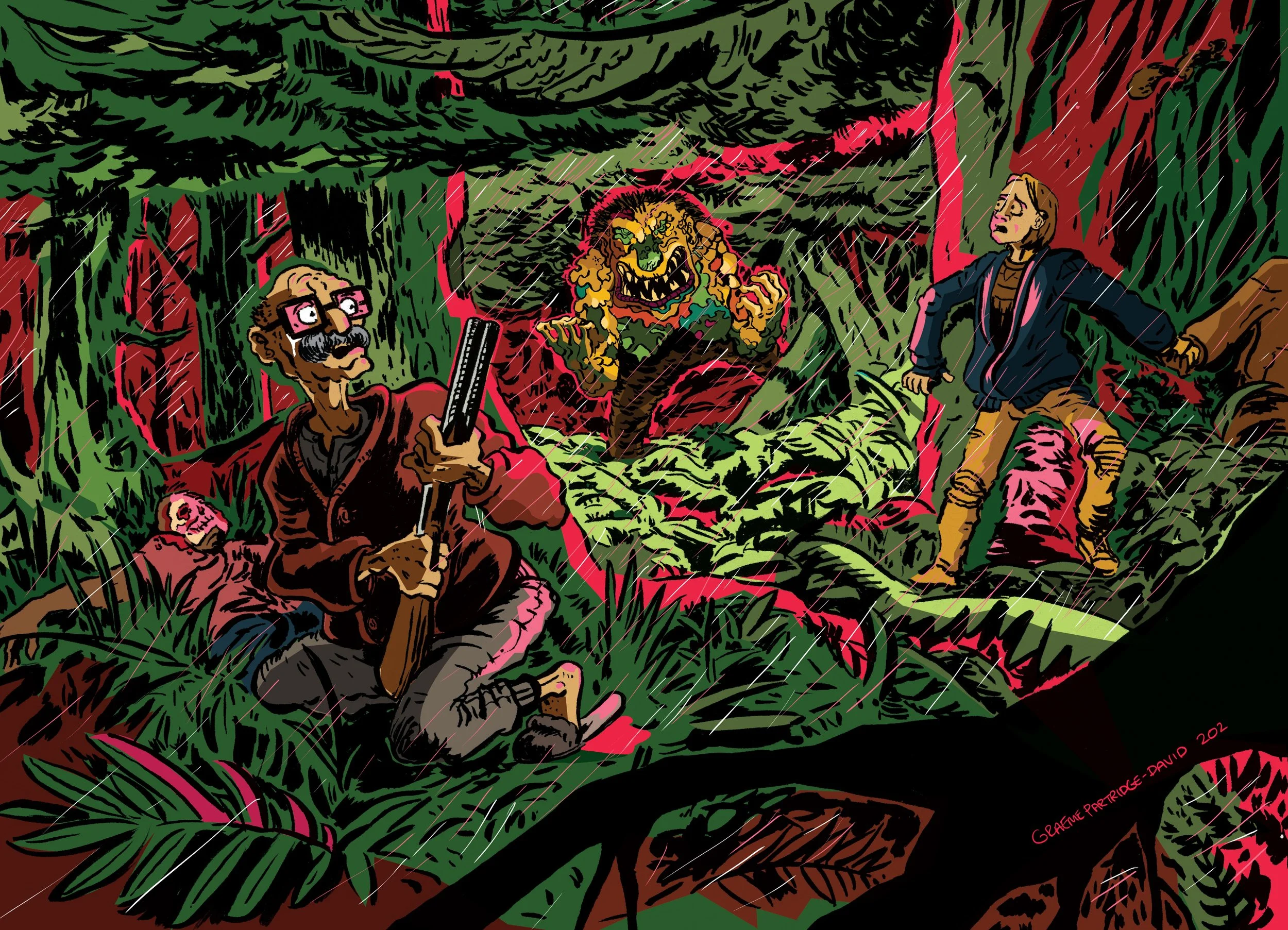 Fear in the woods!