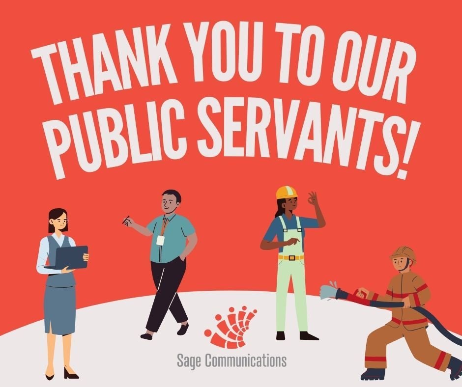 It&rsquo;s #PublicServiceRecognitionWeek! 

The tireless work of our dedicated public servants has a huge impact across our communities and allows our country to run smoothly. 

Sage is proud to celebrate, partner with and recognize their work and ma
