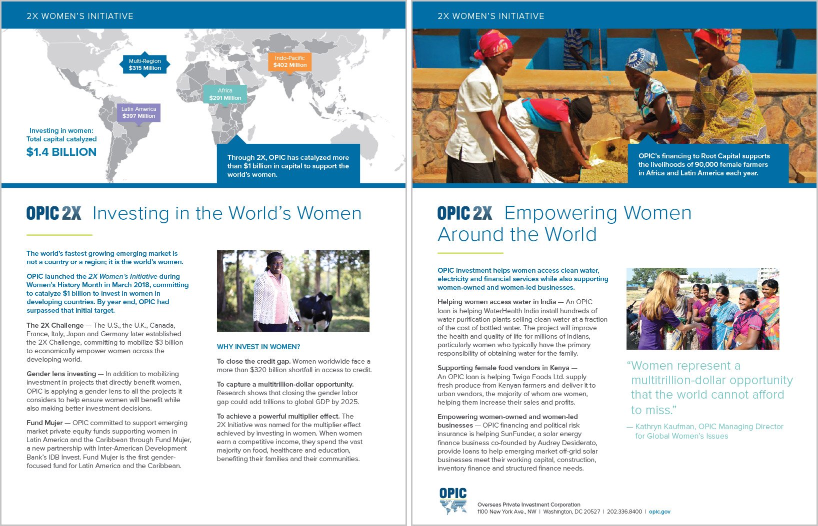 OPIC 2018 Annual Report insert