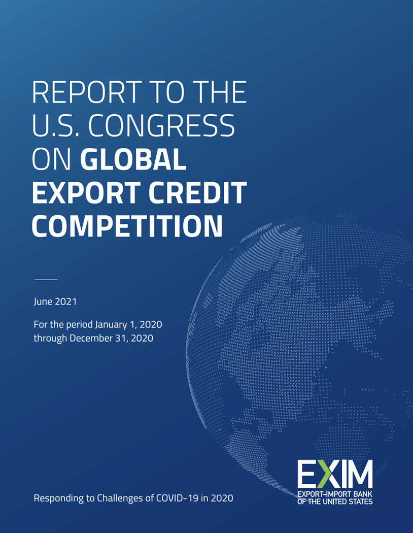 EXIM Competitiveness Report 2021 - cover