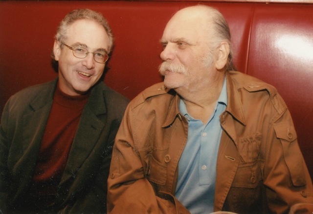 Dan Friedman with Fred Newman, sometime in the late 1990s, Photo by Unknown
