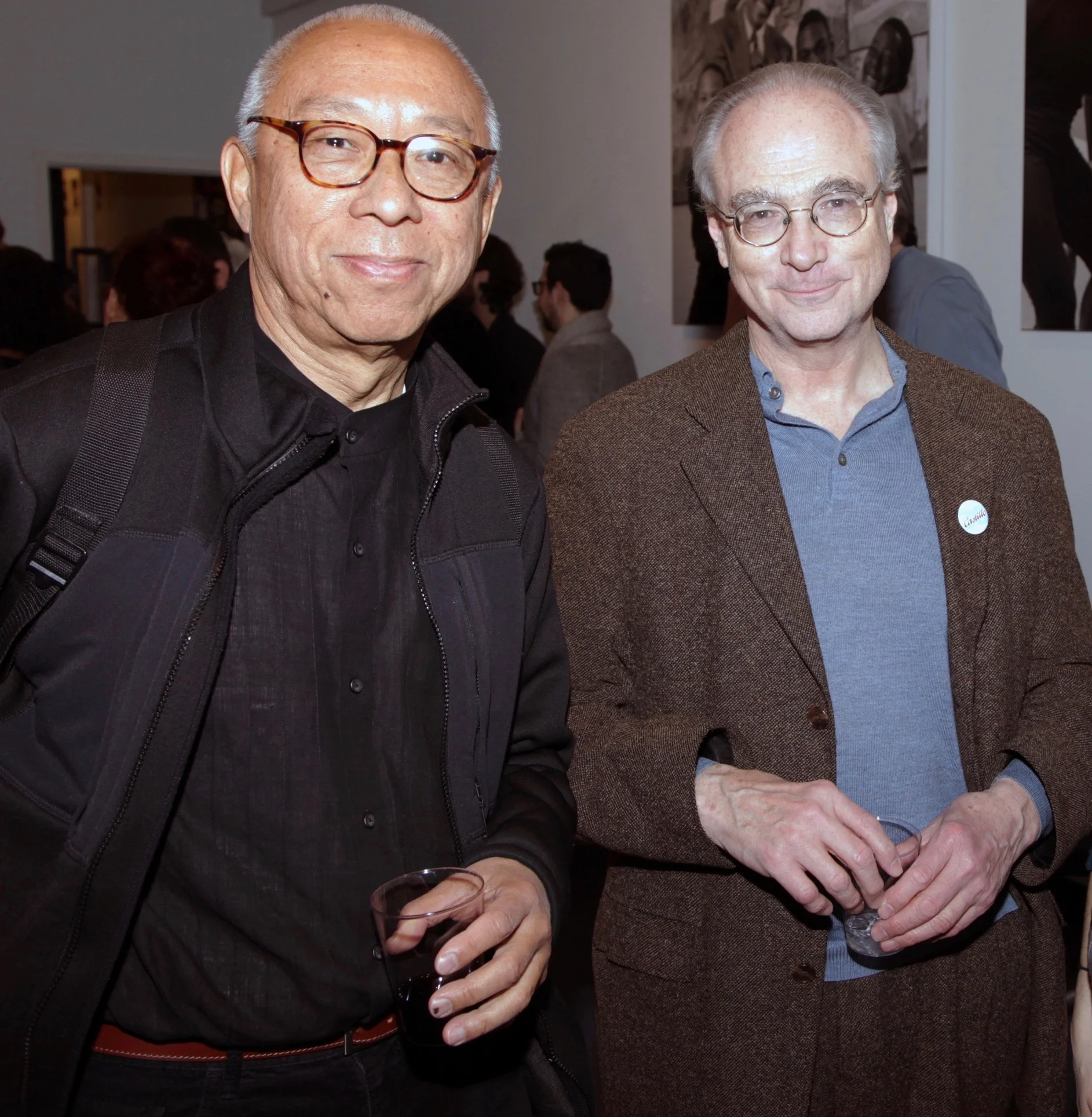 Ping Chong and Dan Friedman, Photo by Ronald L. Glassman