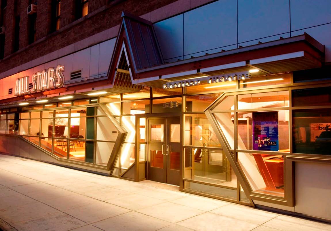  The All Stars Project national headquarters on West 42nd Street, NewYork City. (Photo by David Nackman) 