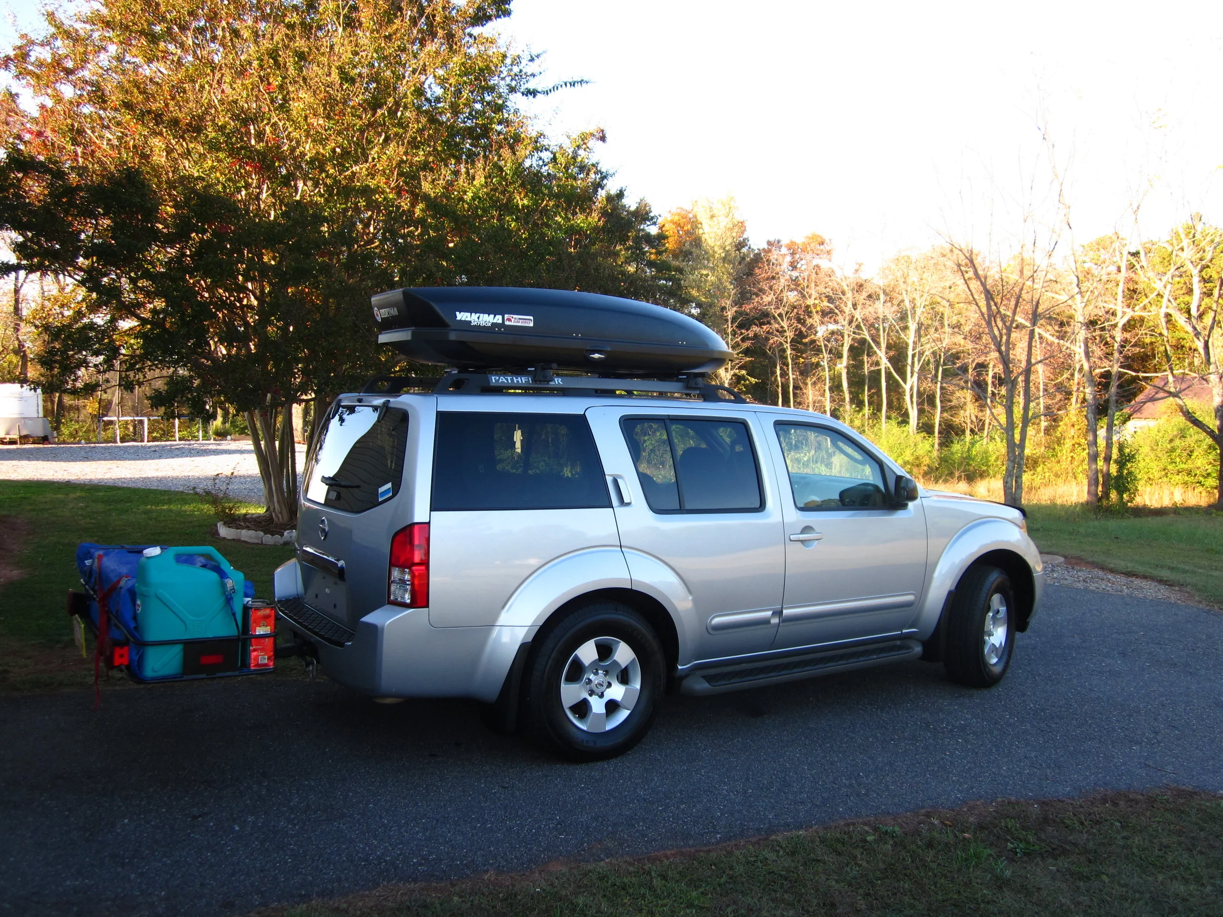 to the west, from the west