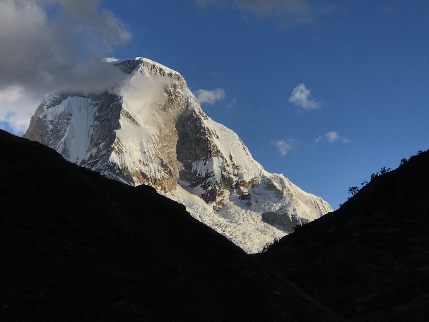 Huascuran, the Highest Peak in Peru (22,205 ft.)