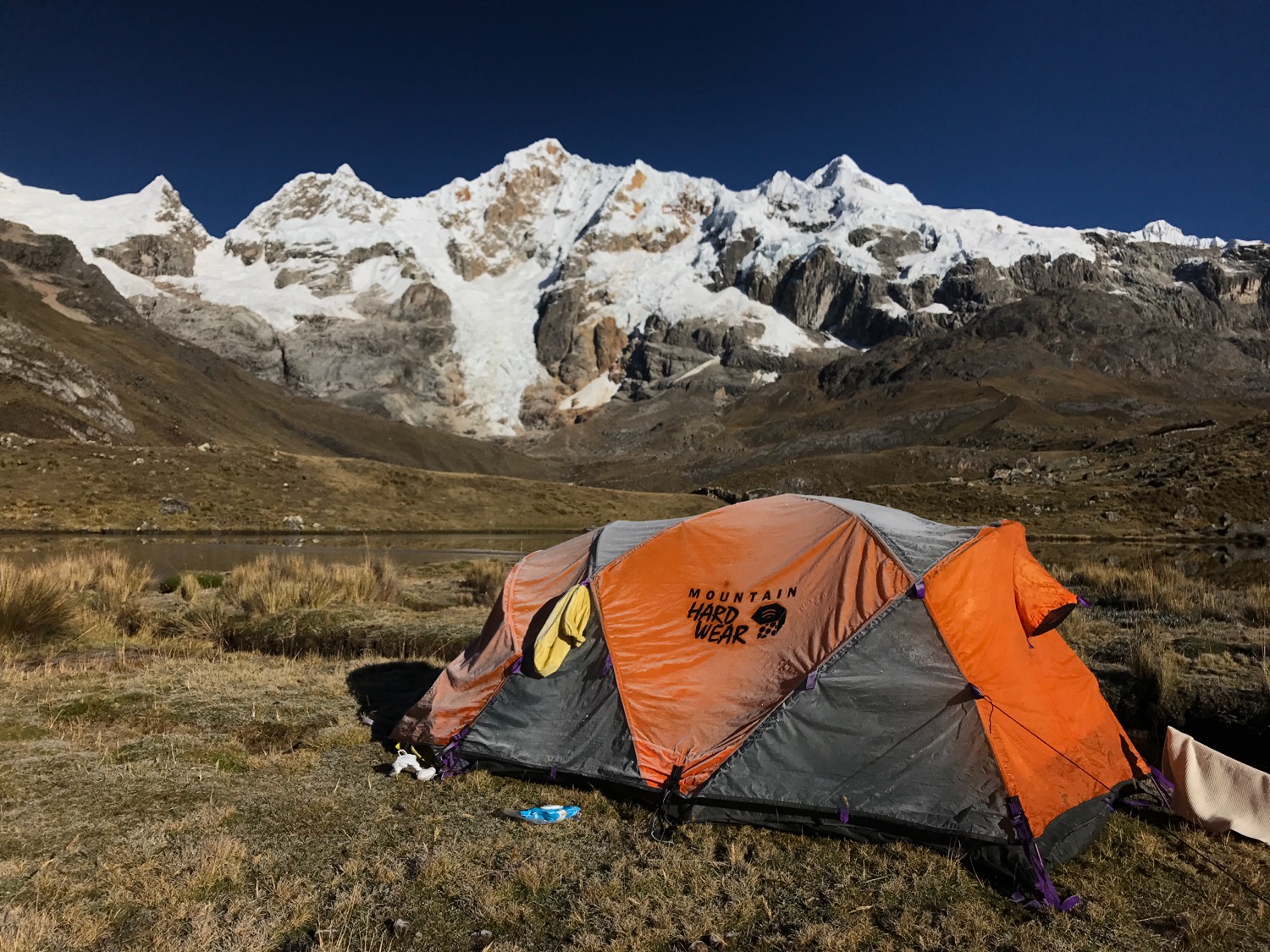 Cold Mornings in the Huayhuash