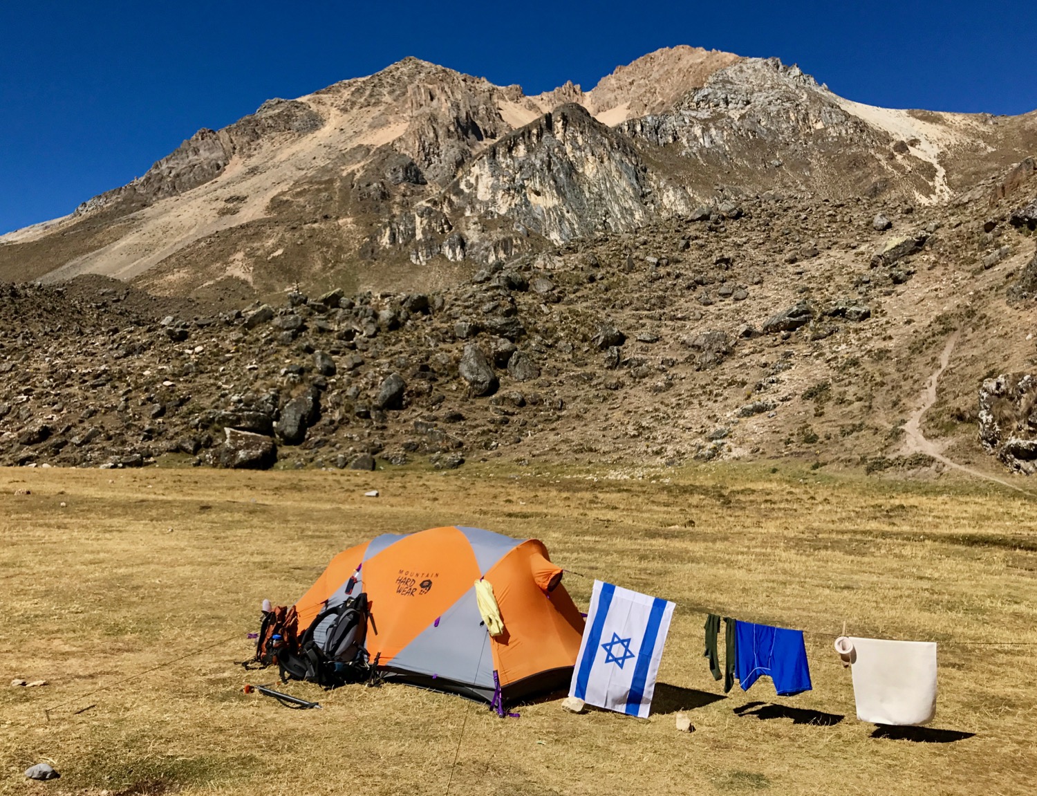 Showing our Love for Israel in Camp