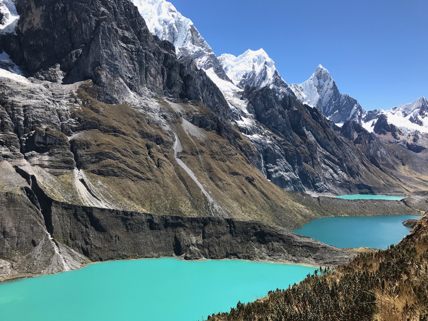 Three Gorgeous Andean Lakes