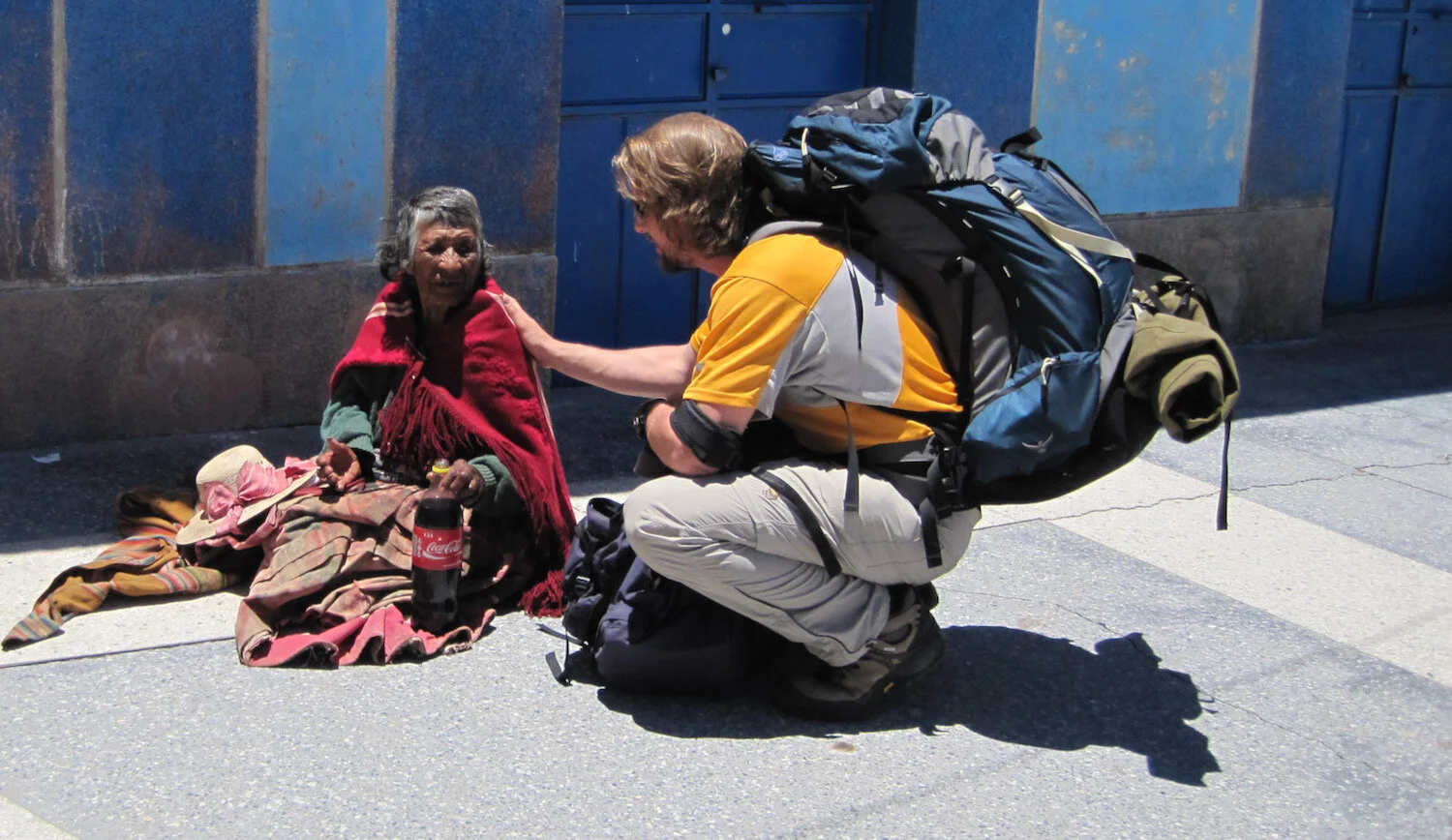 hello from south america