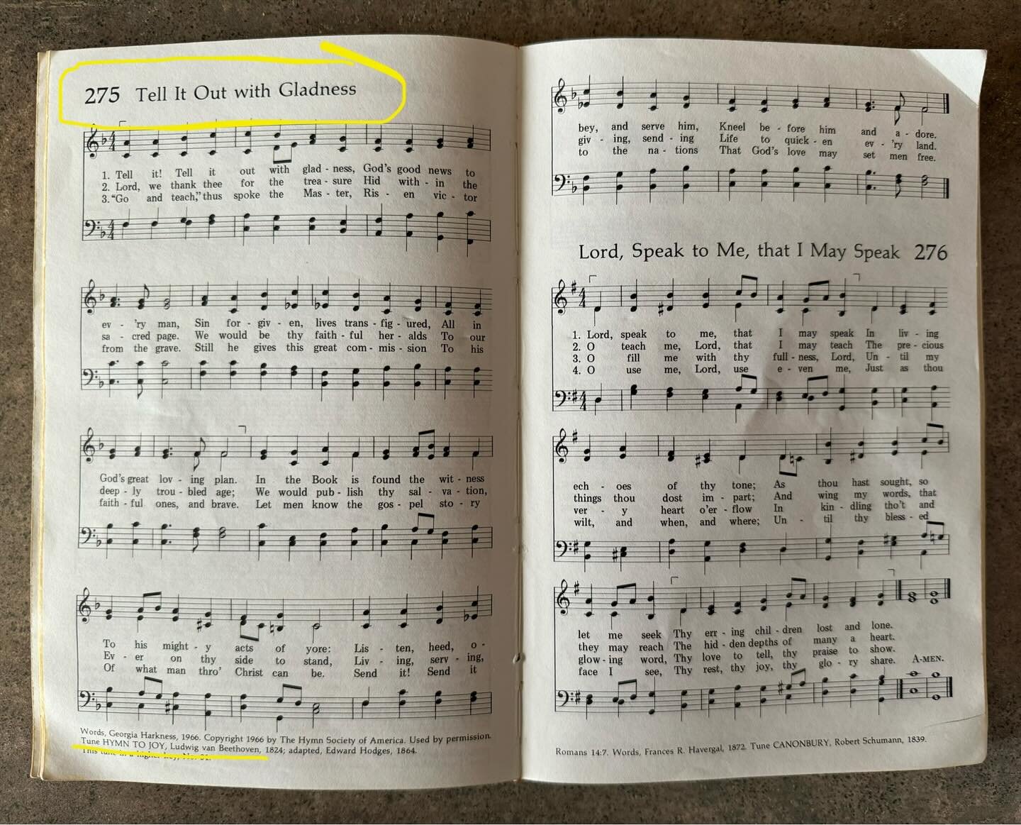 The music behind this hymn, what is still considered to be one of the greatest compositions in all of Western Music, was first premiered in Vienna exactly 200 years ago this Spring. You probably would recognize the lyrics of a Presbyterian preacher s