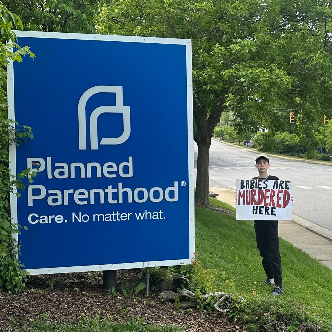 I was one proud father when I learned this is what my boy was up to today. This photo is dedicated to my brother&rsquo;s neighbor who put a &ldquo;Planned Parenthood&rdquo; sign up by the highway near his mailbox just to spite him (too cowardly to ad