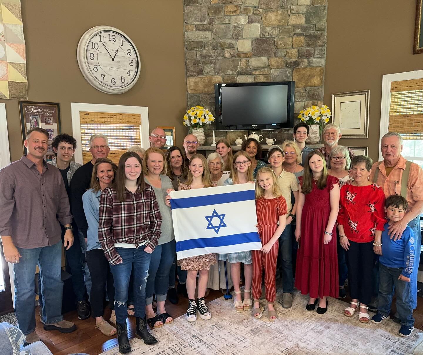 New Testament Christian Fellowship in Claremont, North Carolina loves and prays for the people of Israel.