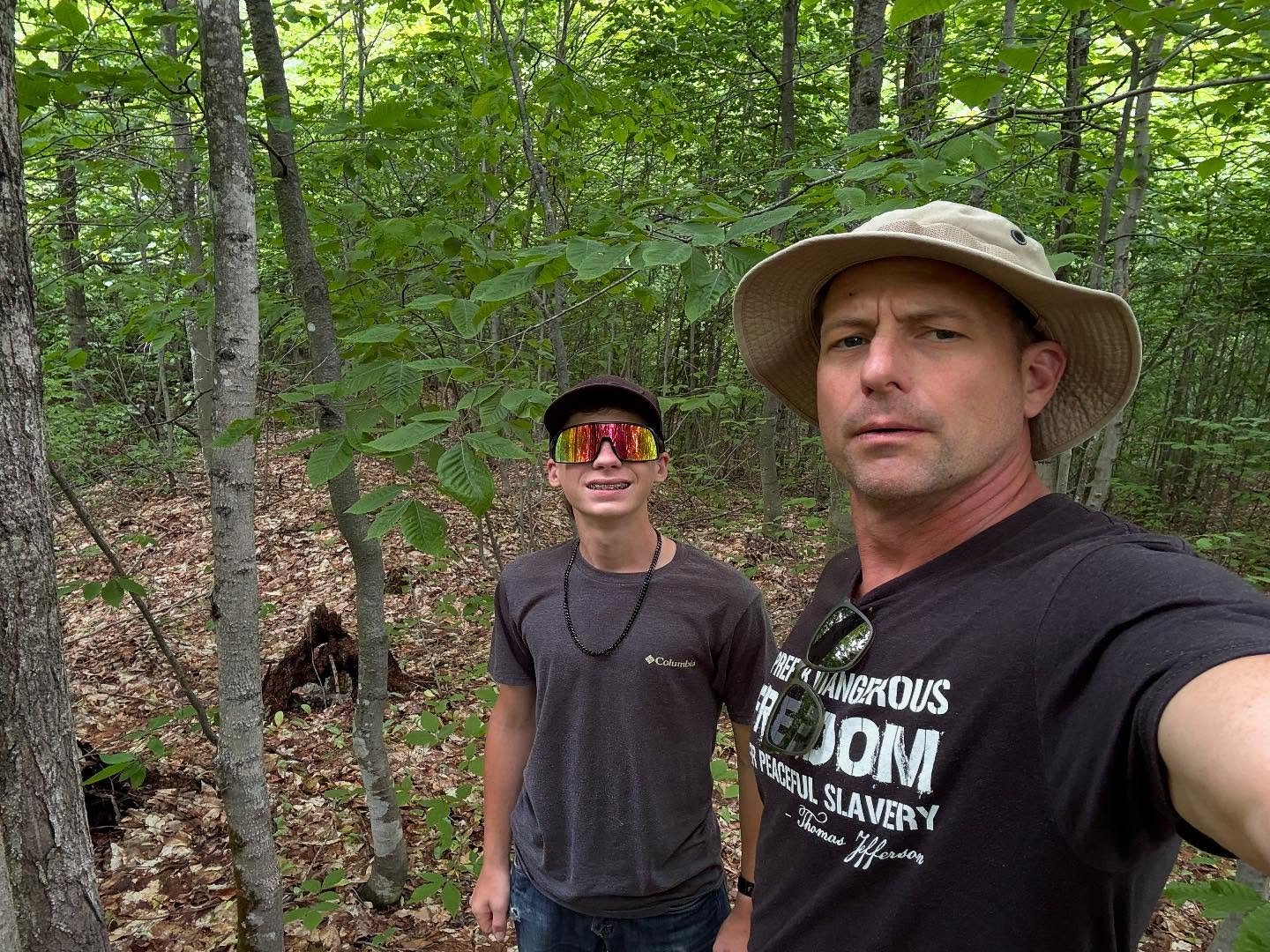 A trifecta of Michigan County Highpoints on the Upper Peninsula, all swarming with mosquitoes. Whats a road trip without a few county Highpoints! The counties are manmade, but not the highest points. The Lord made those.