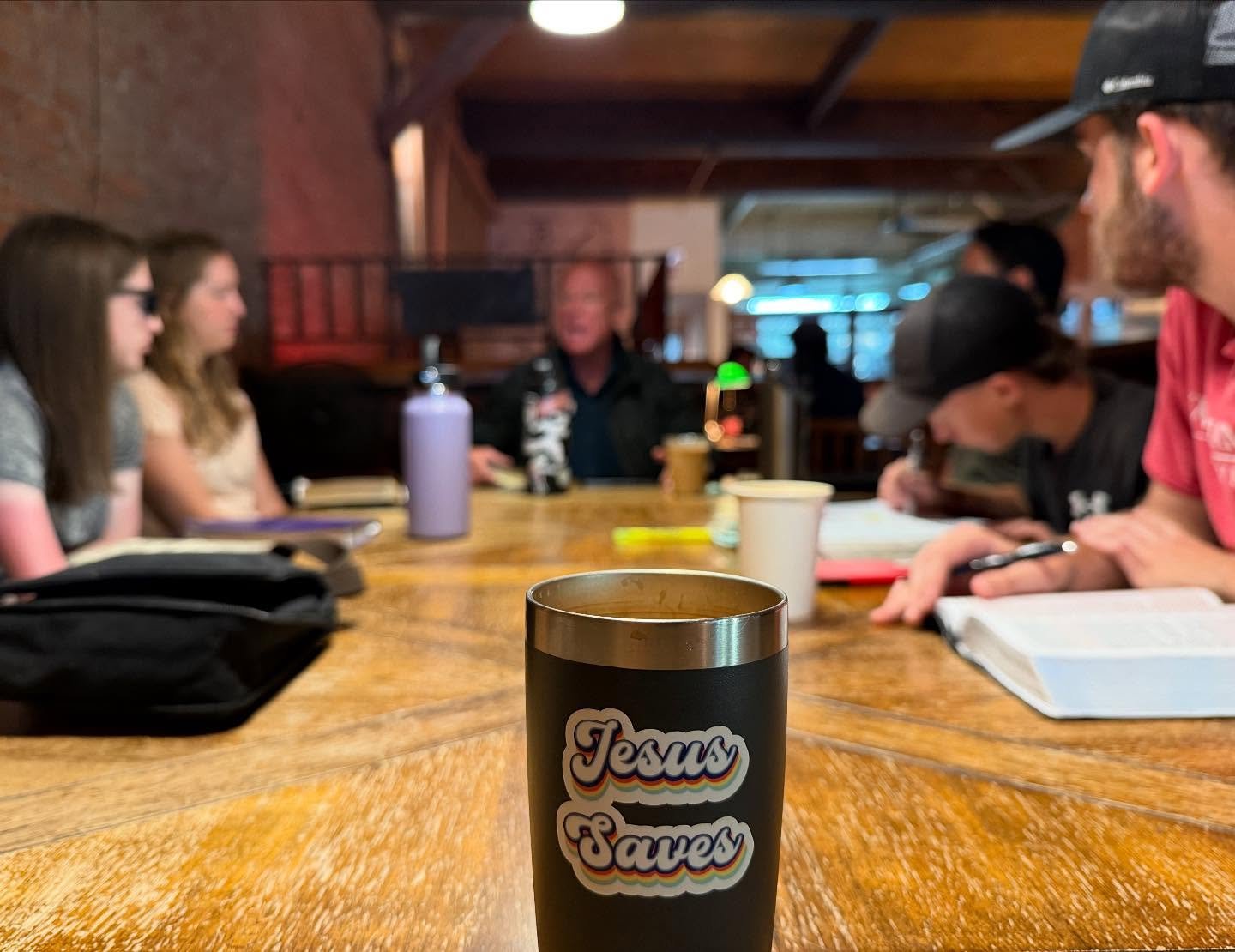 Bible Class in a Downtown Coffee Shop #fpgmtestimony