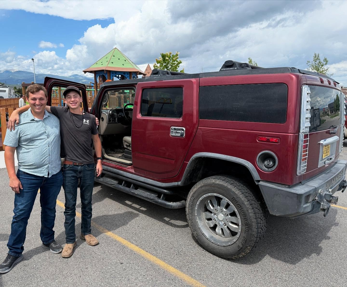 Thank you to Jesse Lamb of Madison County for hiring my son to do some construction work this past week. Josiah learned a lot and was able to earn a little cash ahead of our trip to South Asia. It was a real blessing. Just picked him up in Deer Lodge