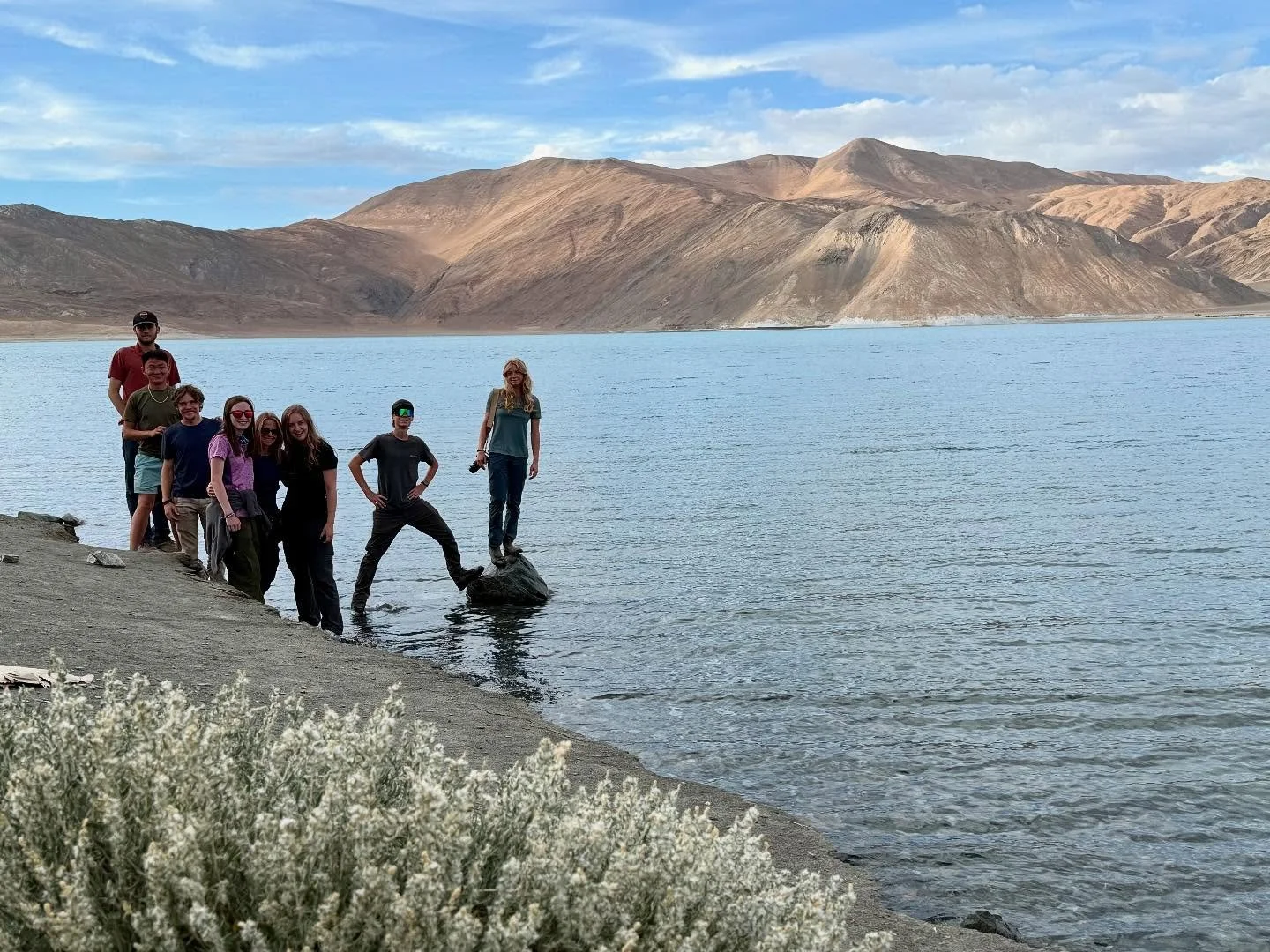 Pangong Tso (14,000 ft)